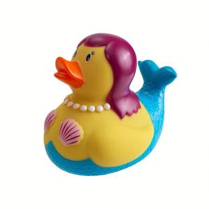 Jouets pour bébés très demandés, fabricant de jouets en plastique PVC vinyle, contes de fées, sirène, poisson jaune, canard en caoutchouc imprimé avec logo personnalisé - Product Image 3