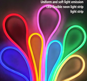 Double-Layer Coated IP65 Silicone Waterproof RGB LED Neon Light DC12V Ra80 3-Year Warranty - Product Image 3