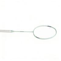 Raquette de badminton intégrée en aluminium et fer à haute élasticité, durable pour les débutants, entraînement en intérieur et en extérieur, légère