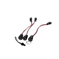 Connecteur femelle DC étanche IP67 à courant élevé 10A, vis M12, prise 022, 5,5*2,1, 5,5*2,5, pour équipement industriel, écran LED