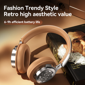 טרנדים ספורט אלחוטית בסגנון וינטג אוזניות hifi קול בס אוזניות hifi צליל bt ארוך חיי bt עבור נסיעות - Product Image 6
