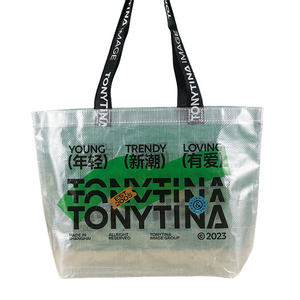 OEM/ODM Custom Tote Bag Eco-Friendly Laminated PP Woven Reusable Nylon Shopping Bag with Custom Logo and Promotional Color - Product Image 3