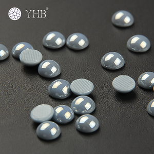 ขายส่งจากโรงงาน คุณภาพดี คริสตัลติดเสื้อแบบแบน รุ่น Ss0-Ss48 คริสตัลเซรามิกสีน้ำเงิน - Product Image 2