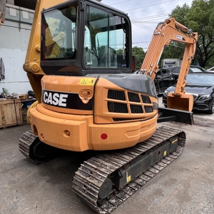 Mini-excavatrice CASE CX58C d'occasion de haute qualité, 5,8 tonnes, excavatrice compacte hydraulique d'occasion, certifiée EPA CE - Product Image 2