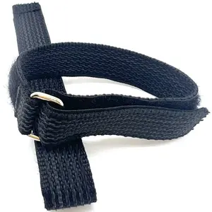 Reusable Fastening wraps tape Cable Ties webbing rubber adjustable non-slip lipo battery Hook and loop strap