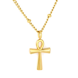 <b>Cross</b> Series Stainless Steel Zircon <b>Cross</b> Necklace Luxury Fashion Clavicle <b>Chain</b> Daily Wear Gift Jewelry - Product Image 5