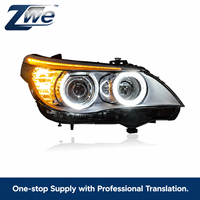 Kit de rétrofit de phares LED D2H pour Série 5 E60 2003-2010, nouveau, 12V 36W 6000K, lampe automobile avec garantie d'un an pour la rénovation des feux de voiture