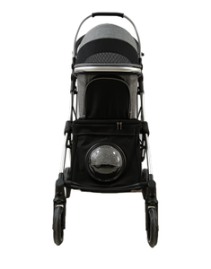 201 लक्जरी जुड़वां पालतू जानवर नए आगमन विमानन एल्यूमीनियम ट्रेललॉय ट्रेललॉय डबल डॉग वाहक सदमे अवशोषण प्रणाली यात्रा बिल्लियों के साथ - Product Image 6