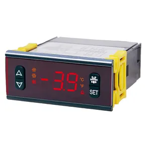 Controlador de temperatura digital ed108 ce, para congelador profundo, termostato eletrônico