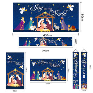 2023 नए क्रिसमस सेट हाथ से चित्रित मैरी क्रिसमस रचनात्मकता श्रृंखला - Product Image 1