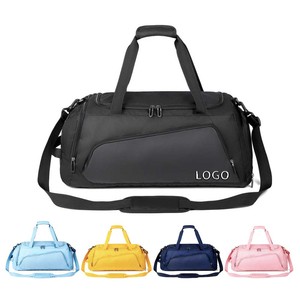Bolsa Deportiva Gris y Negra al <span class=keywords><strong>por</strong></span> Mayor con Compartimento para Zapatos, Logotipo Personalizado, Impermeable, para <span class=keywords><strong>Viajes</strong></span> <span class=keywords><strong>de</strong></span> <span class=keywords><strong>Fin</strong></span> <span class=keywords><strong>de</strong></span> <span class=keywords><strong>Semana</strong></span> - Product Image 1