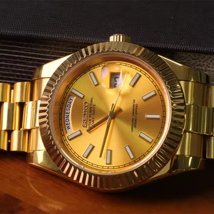 Montre mécanique automatique de luxe intelligente étanche 20 BAR, style affaires, mouvement NH35, cadran ajouré, verre saphir, bracelet en acier inoxydable - Product Image 5
