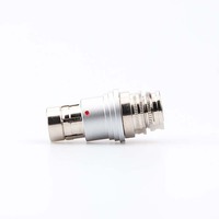 Conector Circular Autoblocante de Empuje y Tracción Serie F, de 2 a 19 Pines, Macho a Hembra
