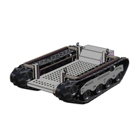 Chenilles en caoutchouc avancées durables chenilles véhicule mobile robot châssis drone sous-marin dragage machine