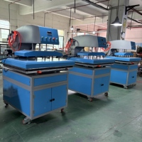 Mesin Press Panas Kain Ukuran Besar J 31X39INCH, Harga Mesin Transfer Sublimasi Pneumatik Dua Stasiun untuk Mouse Pad dan Kaos