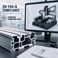 Base de guidage linéaire pour machine CNC de Stuttgart, profilé en aluminium extrudé sur mesure, rail de haute précision