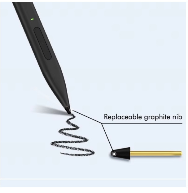 Uogic Mpp2.0 Active Capacitors Digital Pen Magnetic Stylus Pen for Microsoft Surface Metal Material
