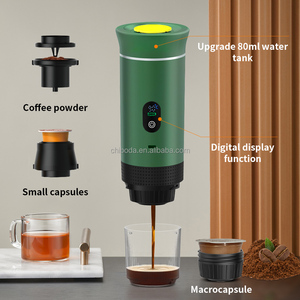 Máy pha cà phê tự làm nóng bằng USB, máy pha cà phê Espresso di động bằng thép không gỉ, hệ thống pha nước nóng, máy pha cà phê Espresso - Product Image 2