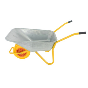 <span class=keywords><strong>Brouette</strong></span> robuste en métal WB6404H avec plateau, capacité 150 kg, roue en mousse PU durable, pour la construction et le jardinage en Afrique - Product Image 2