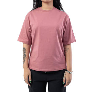 <b>Bright</b> Shape Womens Solid <b>T</b> <b>Shirt</b> Built For Smooth Wear With Relaxed Silhouette Offering Trend Focused Everyday Style - Product Image 3