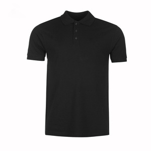 Polos de Manga Corta para <span class=keywords><strong>Hombre</strong></span> de Alta Calidad, 220GSM, 100% Algodón Pique, Lisos, Teñidos, Antiarrugas, Cómodos, Bordados OEM - Product Image 4