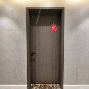 Puerta Interior Plana de Aluminio Impermeable para Uso en Interiores, con Diseño Moderno y Acabado de Superficie para Sala de Estar y <span class=keywords><strong>Hotel</strong></span> - Product Image 3