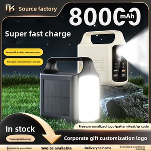 Batterie externe <span class=keywords><strong>populaire</strong></span> à charge ultra-rapide 22,5 W, en plastique, haute capacité 50000 mAh, avec panneau solaire, écran LED et sorties Mini USB et Micro USB - Product Image 5