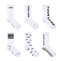 Enfants Hommes Running Basketball Golf Sneaker Long Logo Personnalisé Crew Chaussettes De Sport Avec Marque Brodée