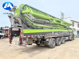 Camión Bomba de Concreto Usado Zoomlion 2023 con Motor Diésel y Pluma de 67m/70m Disponible para Bombeo de Concreto - Product Image 4