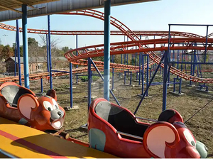 Fabricant de jeux amusants d'extérieur Équipement de parc d'attractions Manèges de montagnes russes Crazy Mouse à vendre - Product Image 4