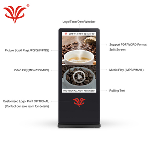 55 Inch Android TFT Thương Mại Trong Nhà Chân Dung Tầng Đứng Mỏng Kỹ Thuật Số Biển Led Quảng Cáo Điện Tử Màn Hình Chất Lượng Cao - Product Image 4