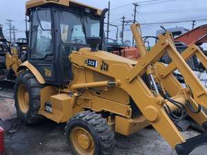 Usado de buena calidad barato famoso JCBB 3CX retroexcavadora de segunda mano cargador frontal en Shanghai Yard - Product Image 3