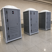 Toilettes portables en HDPE pour l'extérieur - Durables, écologiques, installation facile, design moderne pour usage public
