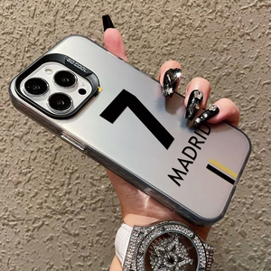 Funda Protectora para Teléfono con Diseño de la Número 7 del <span class=keywords><strong>Madrid</strong></span>, en TPU, con Pintura UV Mate, Resistente a Golpes, para 12/13/14/15/16/17 - Product Image 6