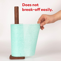 Lingettes de nettoyage ménager réutilisables multi-usages sans peluches à motif ondulé pour la cuisine