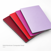 Panneau composite aluminium-plastique 4x8 ACP au prix d'usine pour façade extérieure d'hôtel