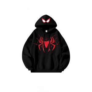 Fabricant de vêtements direct : Sweat à capuche tendance motif araignée, logo personnalisé brodé ou imprimé, pull Super <span class=keywords><strong>David</strong></span> 100% coton - Product Image 1