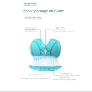 Cuscino Lombare Protettivo Portatile per <span class=keywords><strong>Ufficio</strong></span> con Correzione Posturale Integrata, Fornito Direttamente dall'Agente di Approvvigionamento - Product Image 2