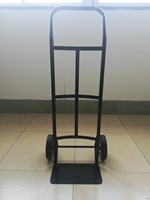 Carretilla de Mano de Acero Resistente de Dos Ruedas para Compras, Herramientas y Uso Industrial - Compatible con OEM