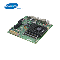 Motherboard Itx Nas Mini Terbaik daya rendah dengan Motherboard industri Celeron N5095A DDR4 Dual Lan HD1.4 Mini Itx