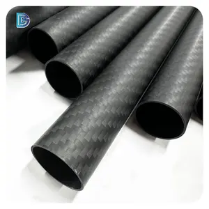 定制70毫米碳纤维管坚固可靠，适用于各种应用