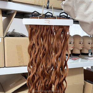 Nouvelles extensions de cheveux humains Genius Weft 2026, design innovant, 100% cheveux vierges russes avec cuticules alignées - Product Image 2