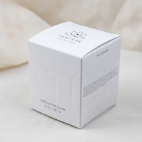 Maßgefertigter Elfenbeinkarton RTE-Box Aufhellende Gesichtsmasken-Verpackung mit Logodruck