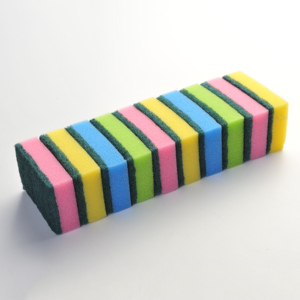 Almohadilla de fregado <span class=keywords><strong>verde</strong></span>, <span class=keywords><strong>estropajo</strong></span> de limpieza de cocina - Product Image 4