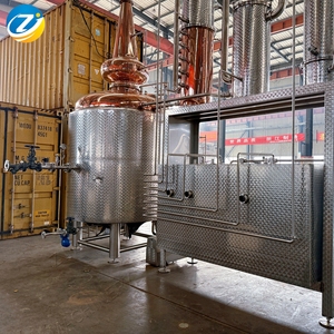 Equipo de Destilación Híbrido de Gran Escala de 4000L con 4 Placas de Destilación para la Producción de Whisky, Ginebra y Licores - Product Image 6