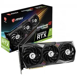 MSI نفيديا RTX3060Ti GAMING X الثلاثي 8G الألعاب بطاقة جرافيكس مع 8GB GDRR6 دعم الذاكرة MSI RTX 3060 Ti