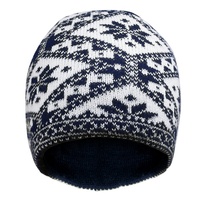 Nuevo Gorro de Lana Australiana para Hombre, Tejido Grueso y Holgado, Inspirado en Diseñadores, con Jacquard Elástico Hecho a Medida para Adultos, Ideal para la Playa