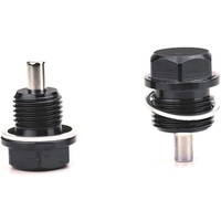Bouchon de vidange d'huile magnétique M14x1.5mm pour moteur diesel, boulon de bouchon de carter pour Chevrolet, Audi, Opel, Suzuki, Isuzu, Benz, pièces de moteur CNG