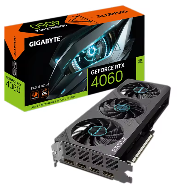 New/Used Original Brand 4060 4060ti 4070 4070ti 4070s 4090 RTX 8GB Graphics Card Desktop Gaming GPU Fan GDDR6