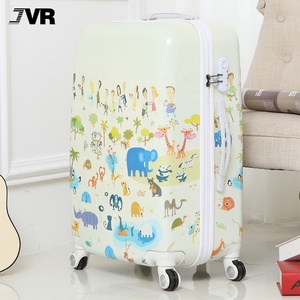 Tùy Chỉnh Dễ Thương Phim Hoạt Hình In <span class=keywords><strong>Hard</strong></span> <span class=keywords><strong>Shell</strong></span> Du Lịch Hành Lý Va Li Cho Cô Gái Hoặc Chàng Trai Hành Lý - Product Image 3